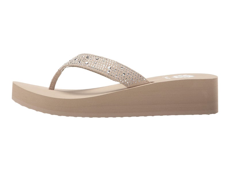 Yellow Box Women's Africa Flip Flop, Taupe, 6 M US - Image 3
